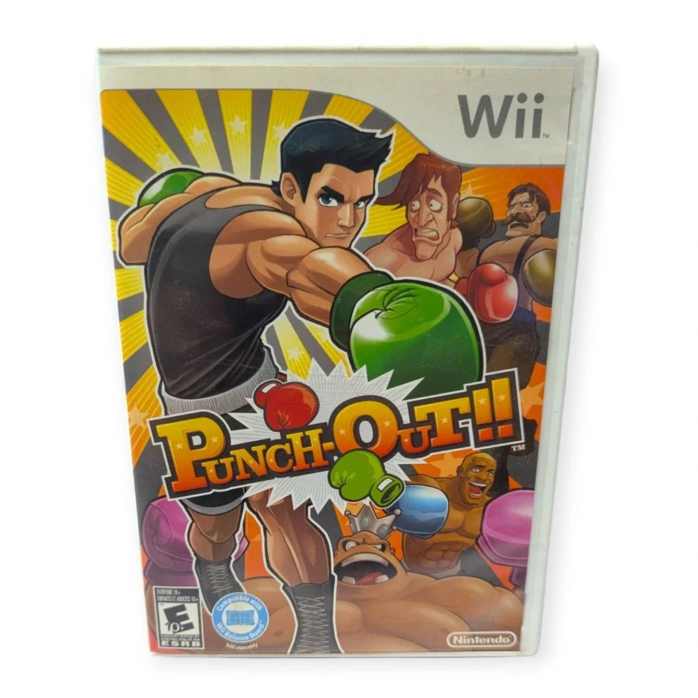Punch-Out!! Nintendo Wii 2009 CIB Complete with Manual and Inserts Boxing Game